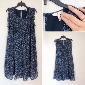 Ditsy floral cute mini dress